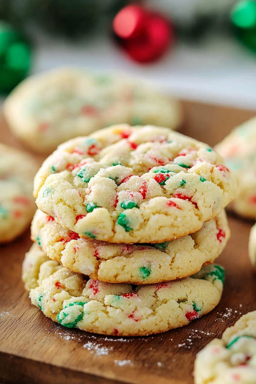 Cake Mix Christmas Cookies