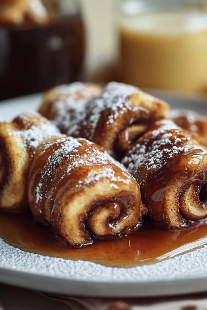 Cinnamon Roll French Toast Roll-Ups - Easy Breakfast Treat