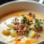 Creamy Hamburger Potato Soup – A Comfort Food Classic