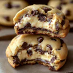 Cheesecake Stuffed Chocolate Chip Cookies