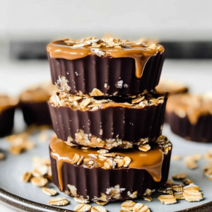 No-Bake Chocolate Peanut Butter Oat Cups - Hibord