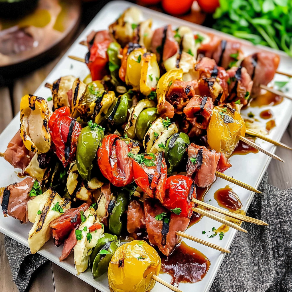 Antipasto Skewers