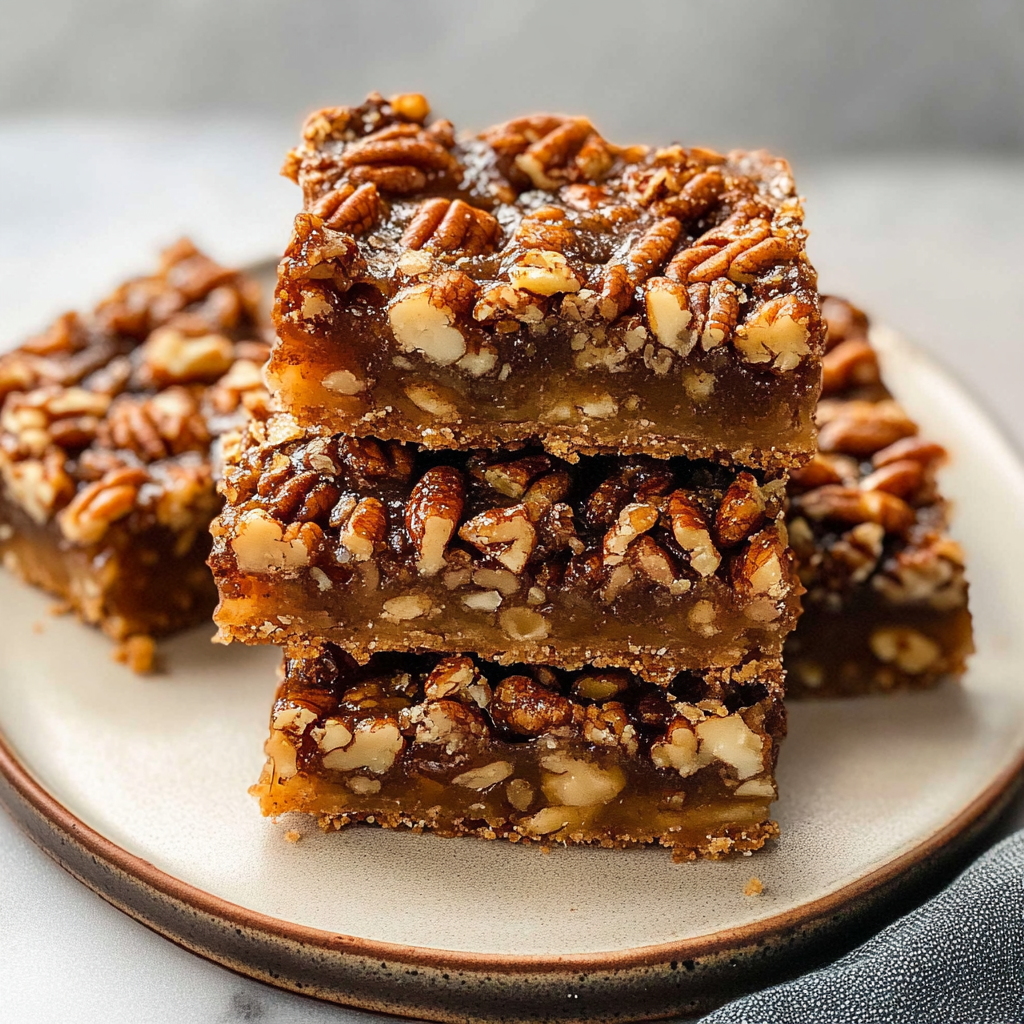 Brown Butter Pecan Pie Bars