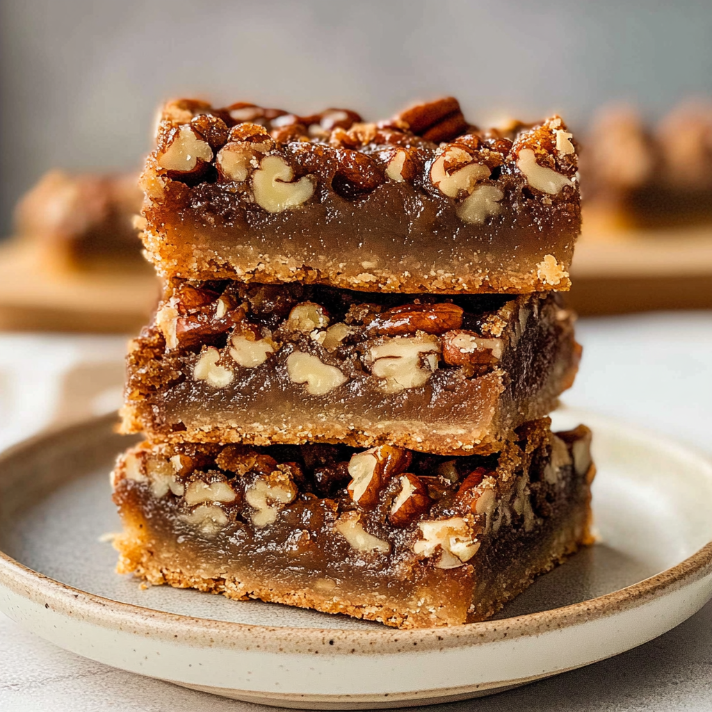 Brown Butter Pecan Pie Bars