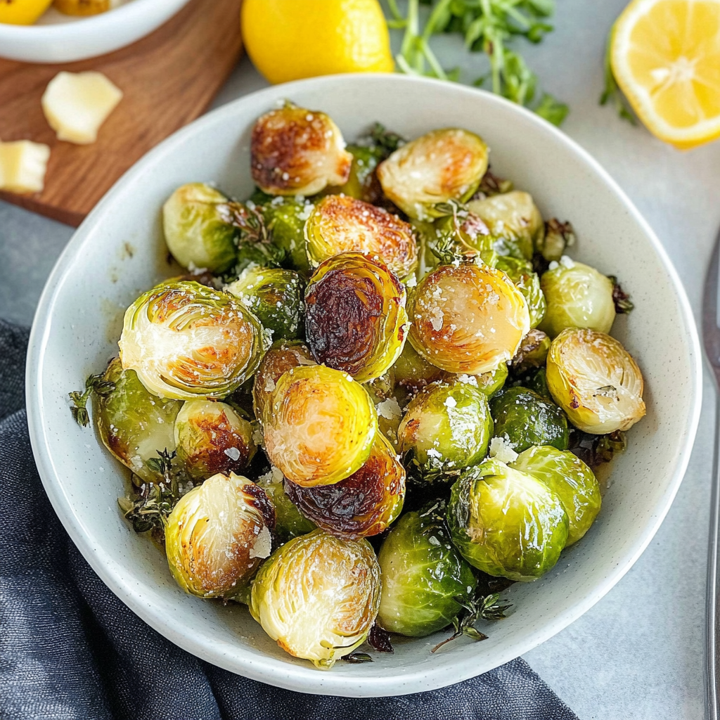 Brussels Sprouts with Lemon