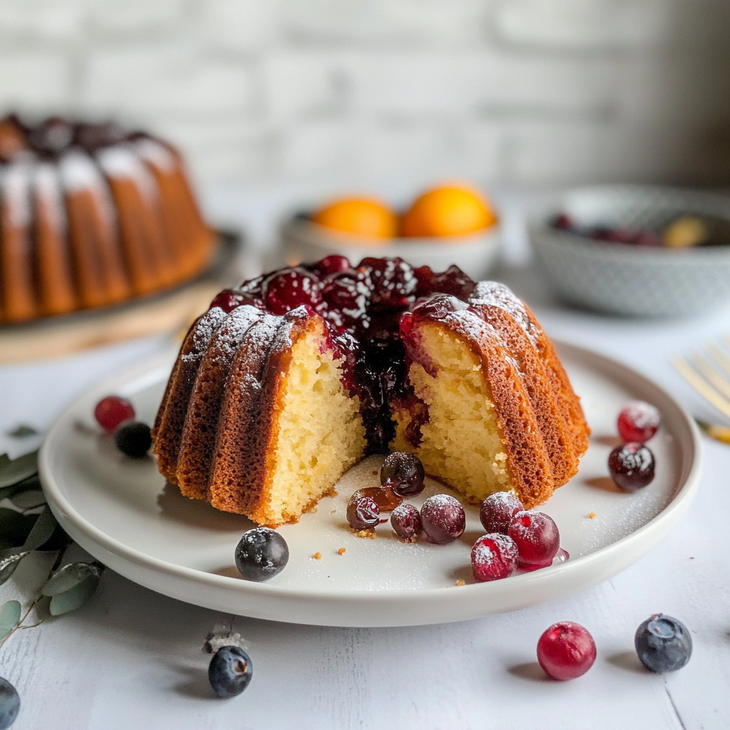Cranberry Orange Bundt Cake
