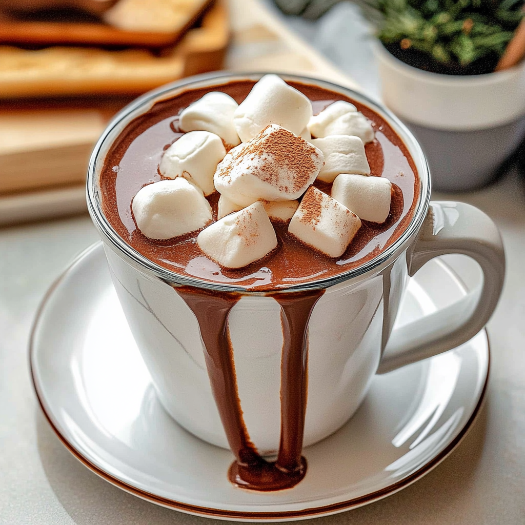 Decadent Slow Cooker Hot Chocolate