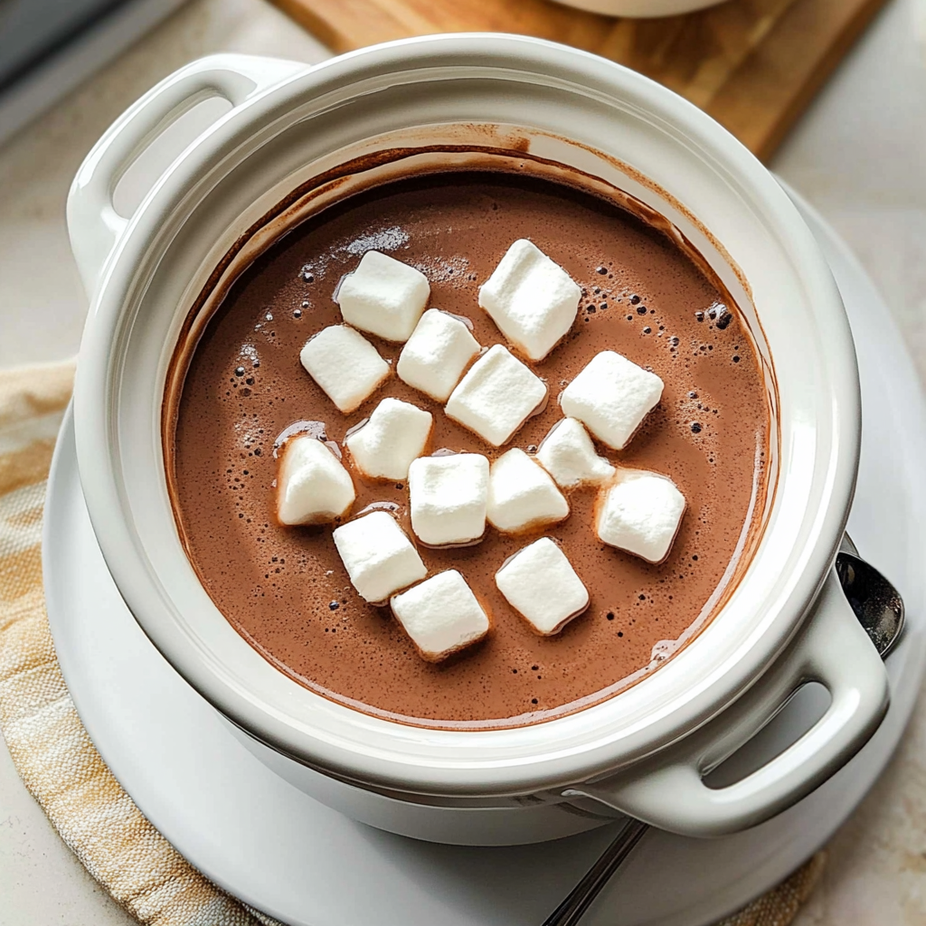 Decadent Slow Cooker Hot Chocolate