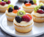 Fruit Tart Vanilla Cupcakes
