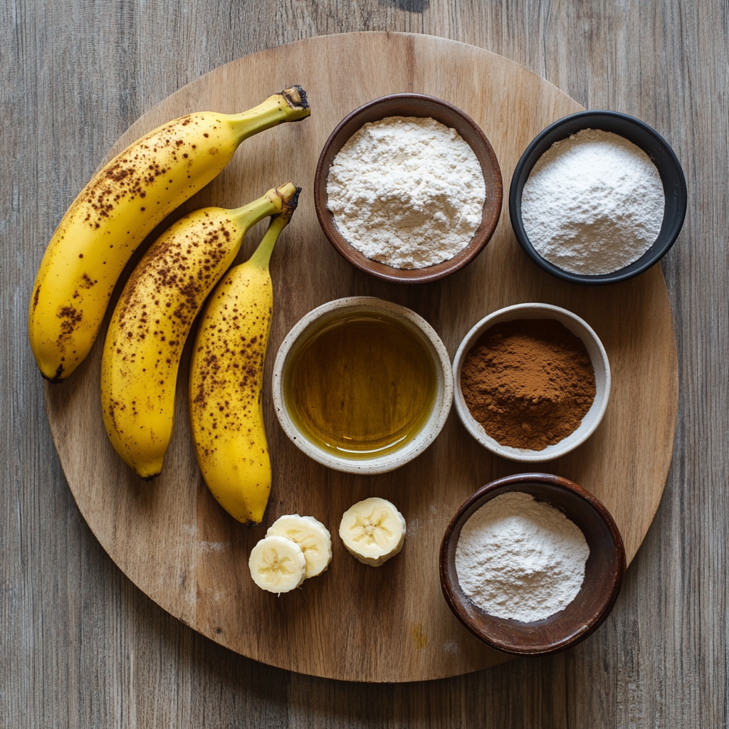 Jamaican Banana Fritters ingredients