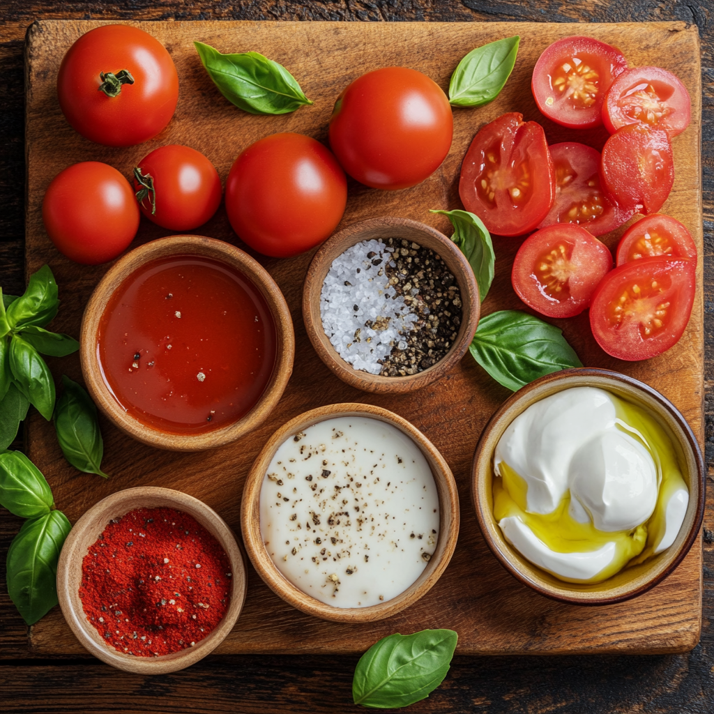 Laura’s Tomato Bisque Soup ingredients