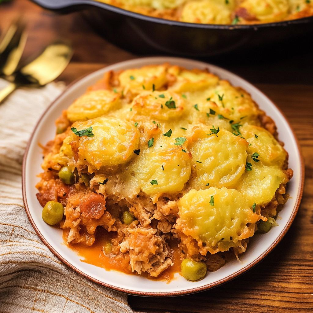 Leftover Turkey Shepherd’s Pie