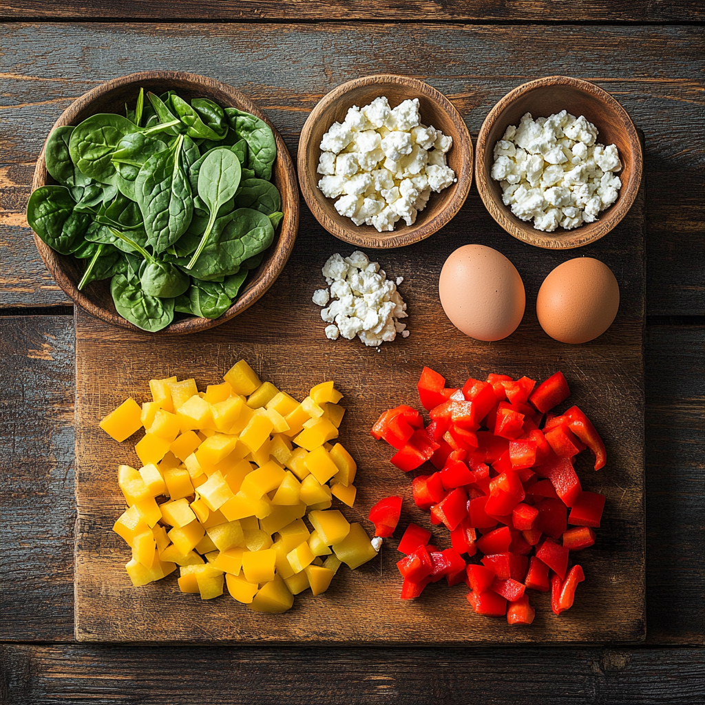 Meal Prep Breakfast Eggs ingredients
