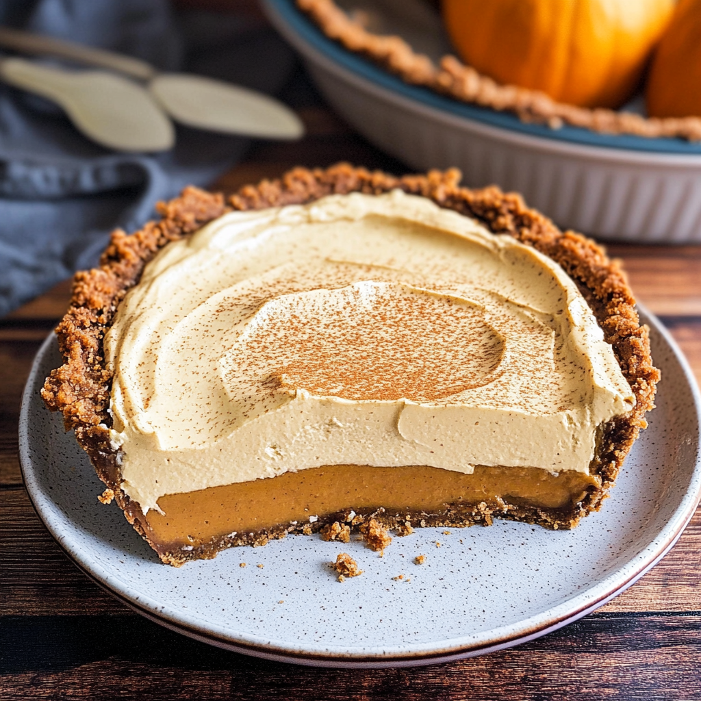 No Bake Pumpkin Pie