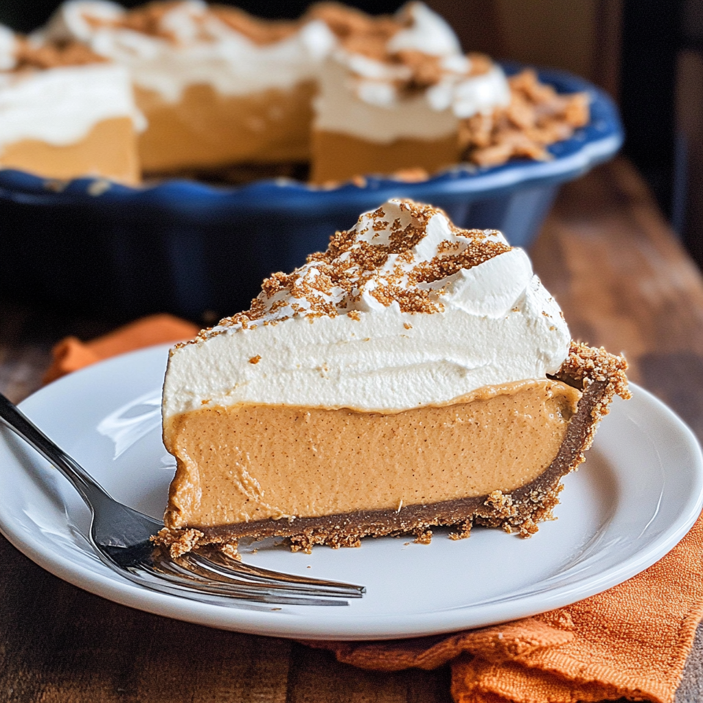 No Bake Pumpkin Pie