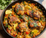 One Pan Spanish Chicken and Rice