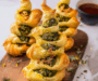 Pesto Puff Pastry Christmas Trees