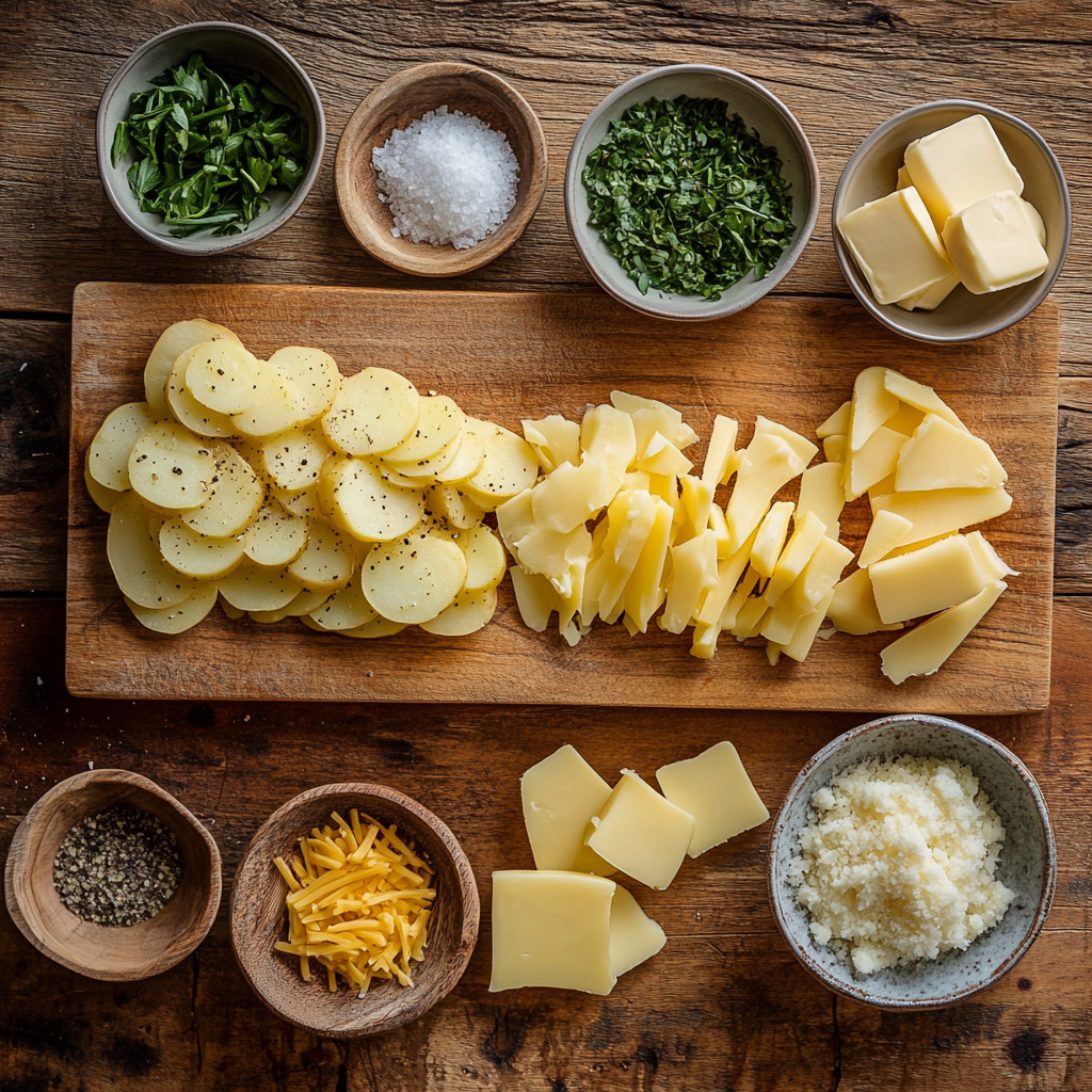 Potatoes Au Gratin ingredients