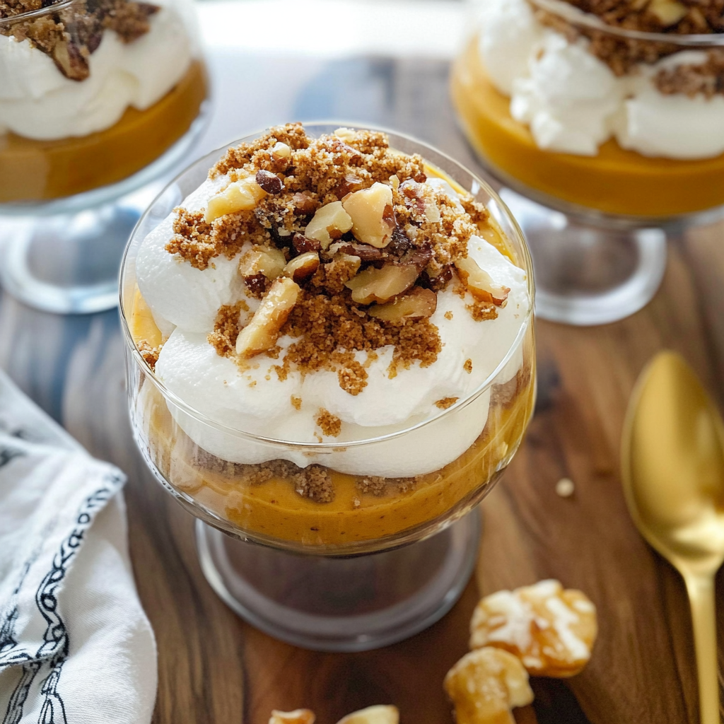 Pumpkin Cheesecake Trifle