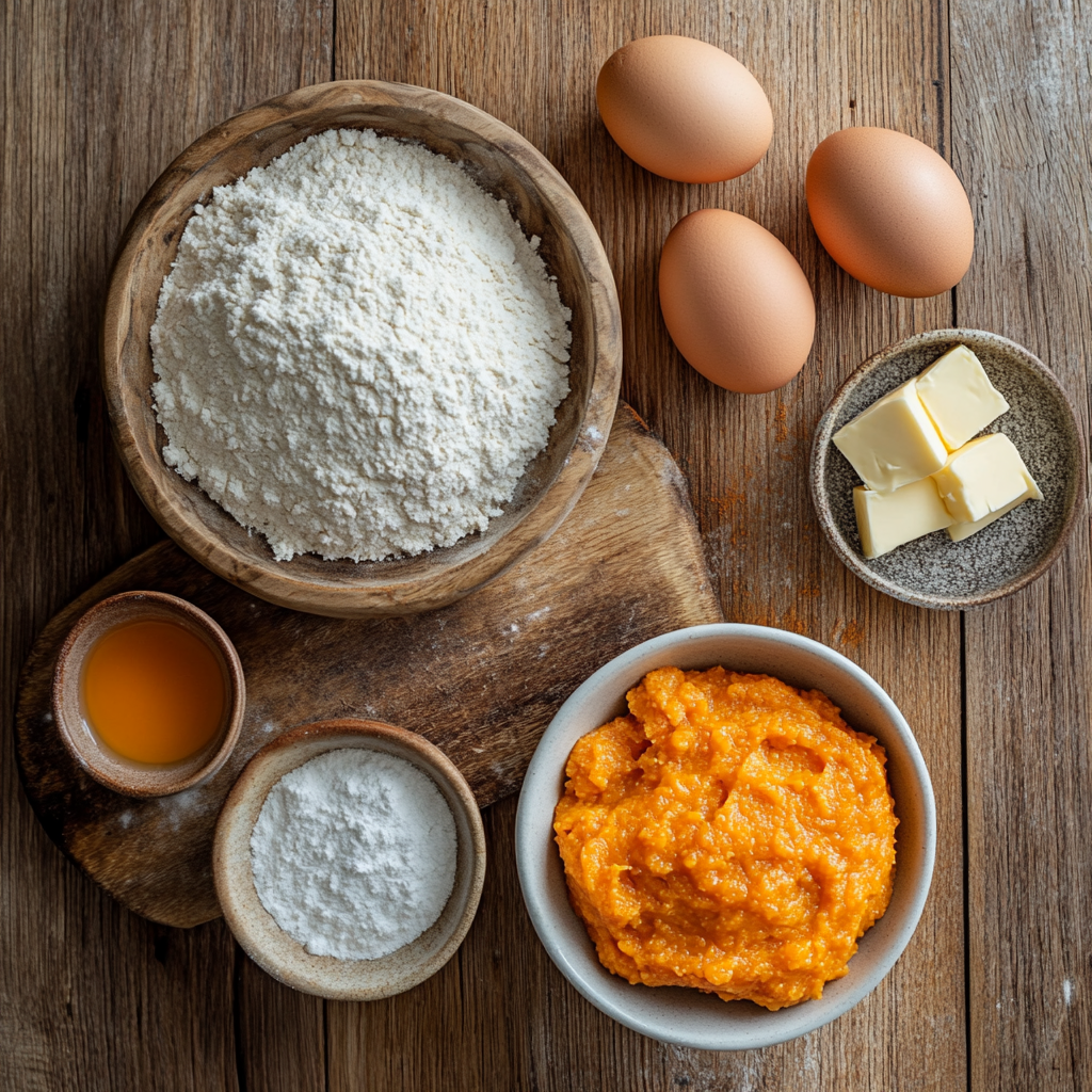 Pumpkin Snickerdoodle Bites ingredients