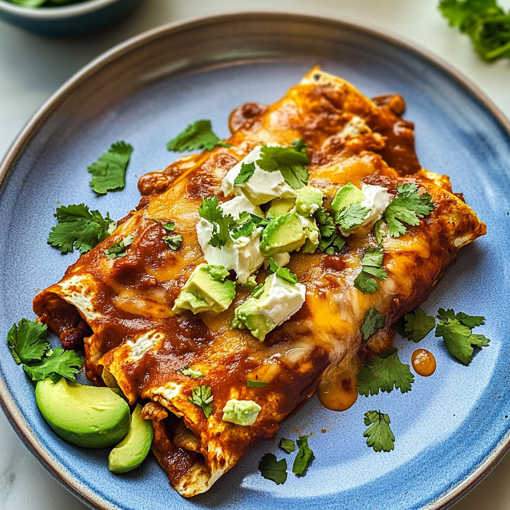 Black Bean Enchiladas