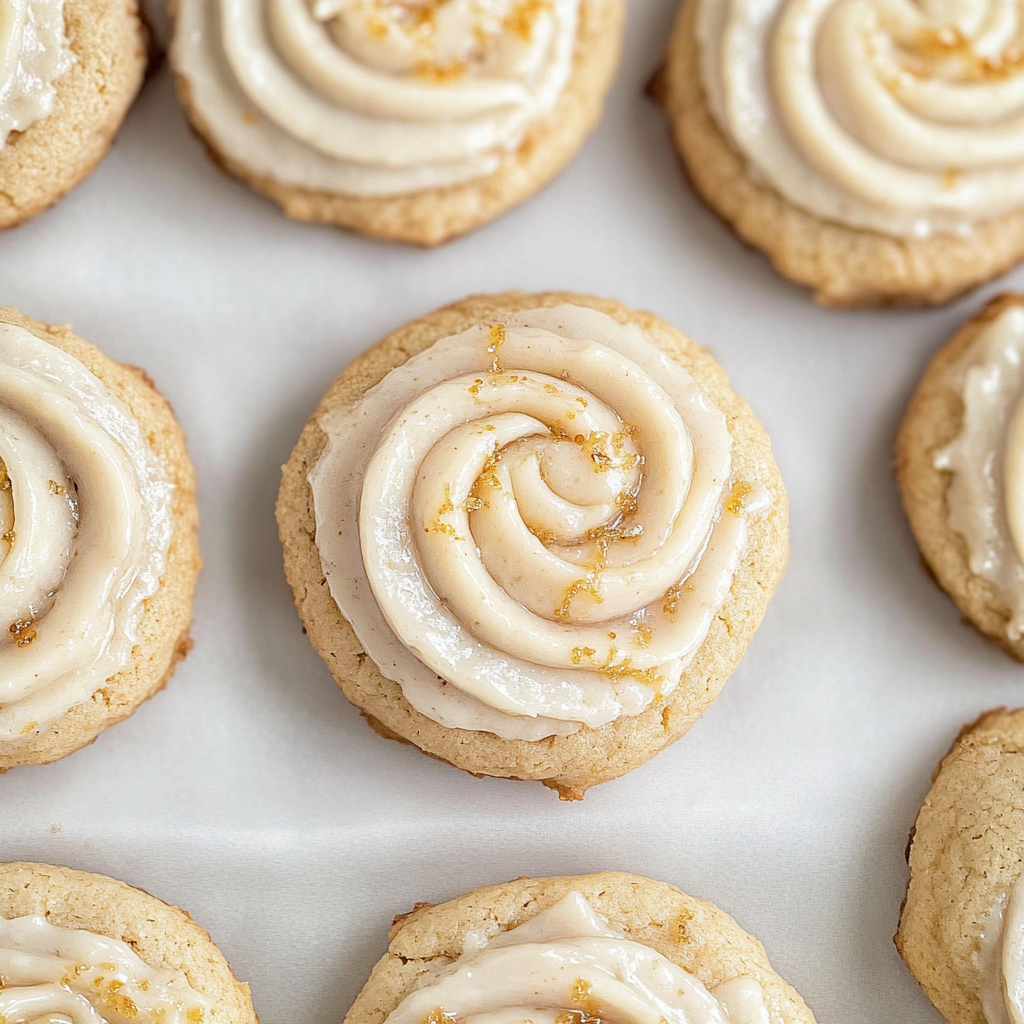 Cake Mix Eggnog Cookies