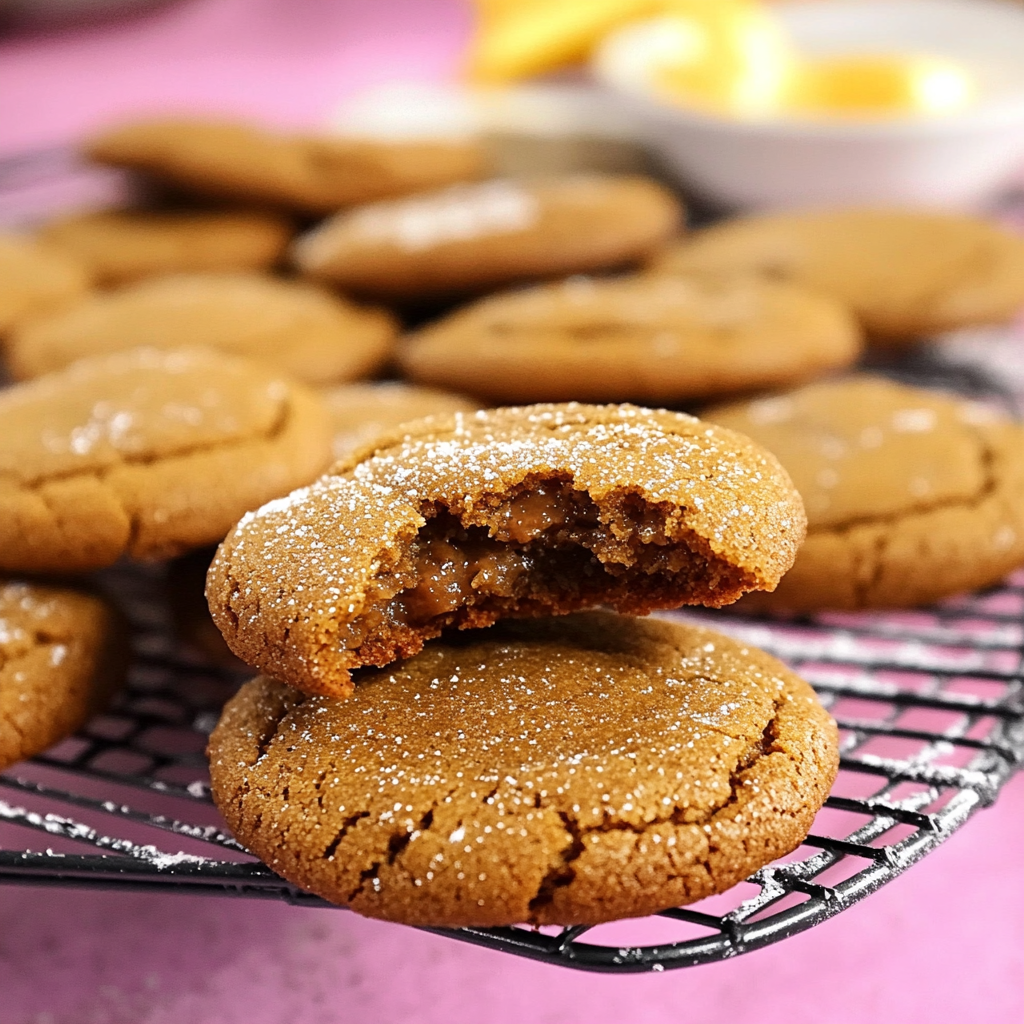 Chewy Ginger Molasses Cookies