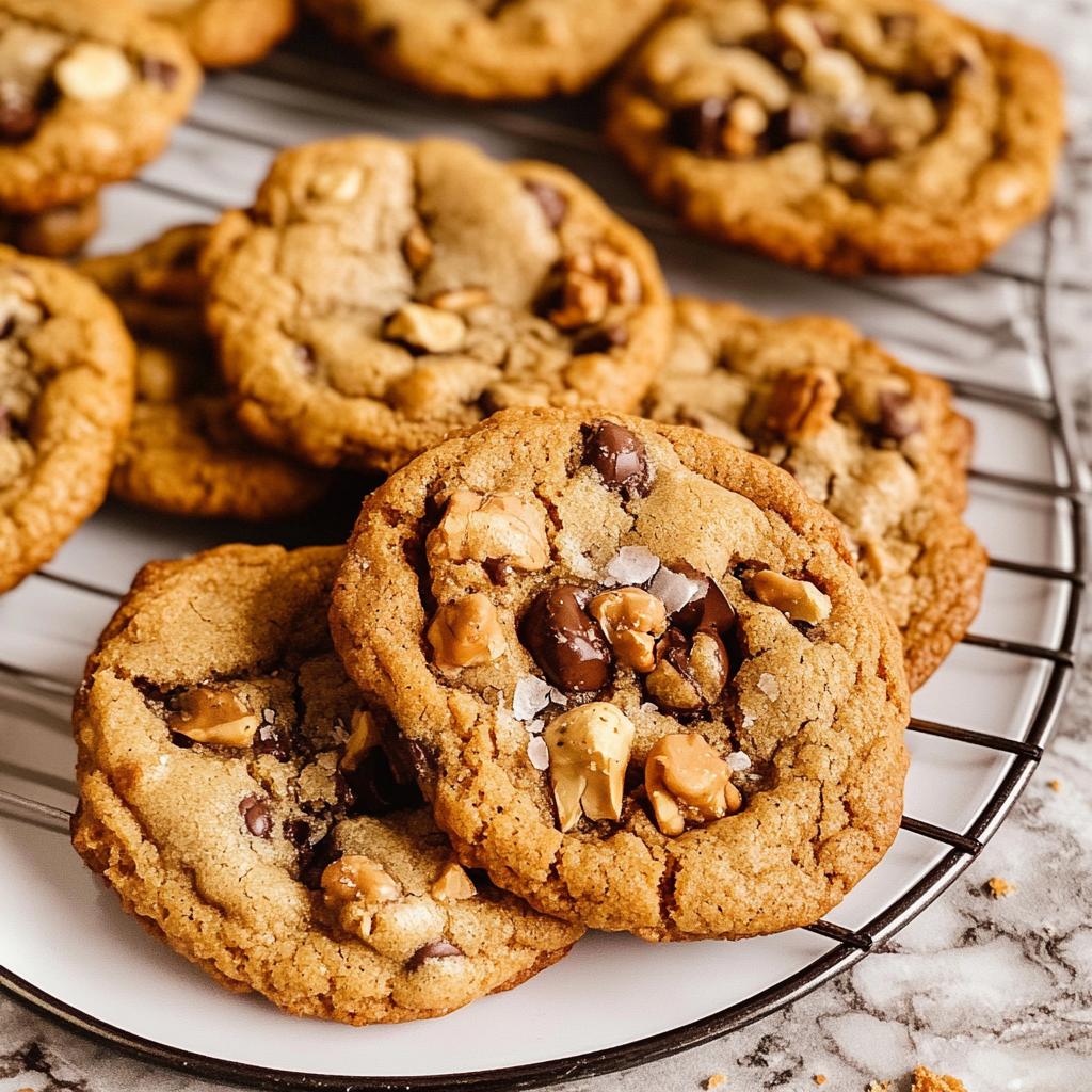 Chocolate Chip Walnut Cookies