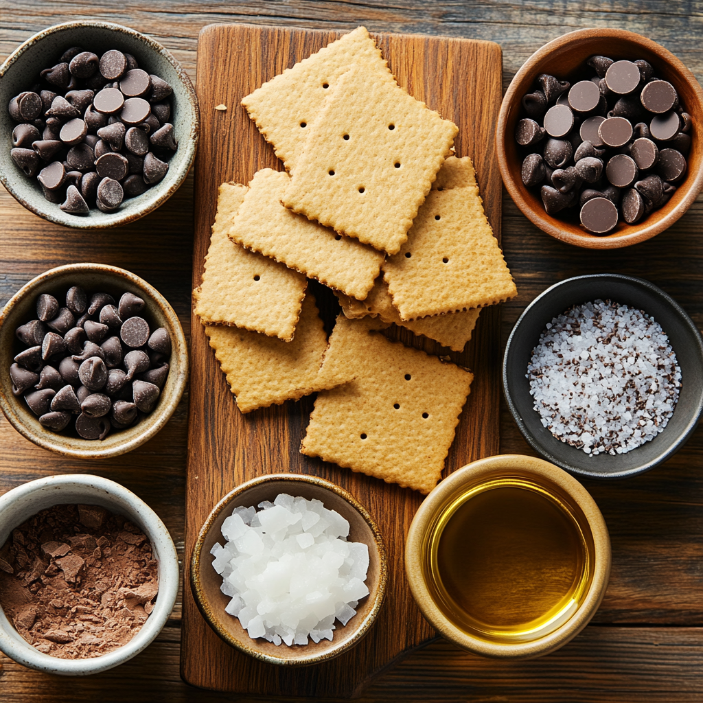 Chocolate Covered Grahams ingredients