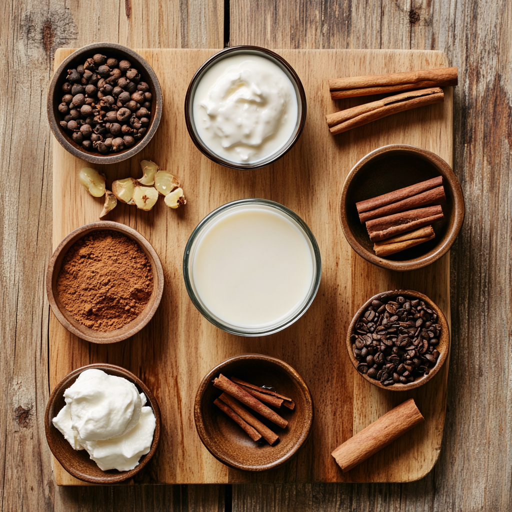 Christmas Coffee – Spiced Coffee ingredients