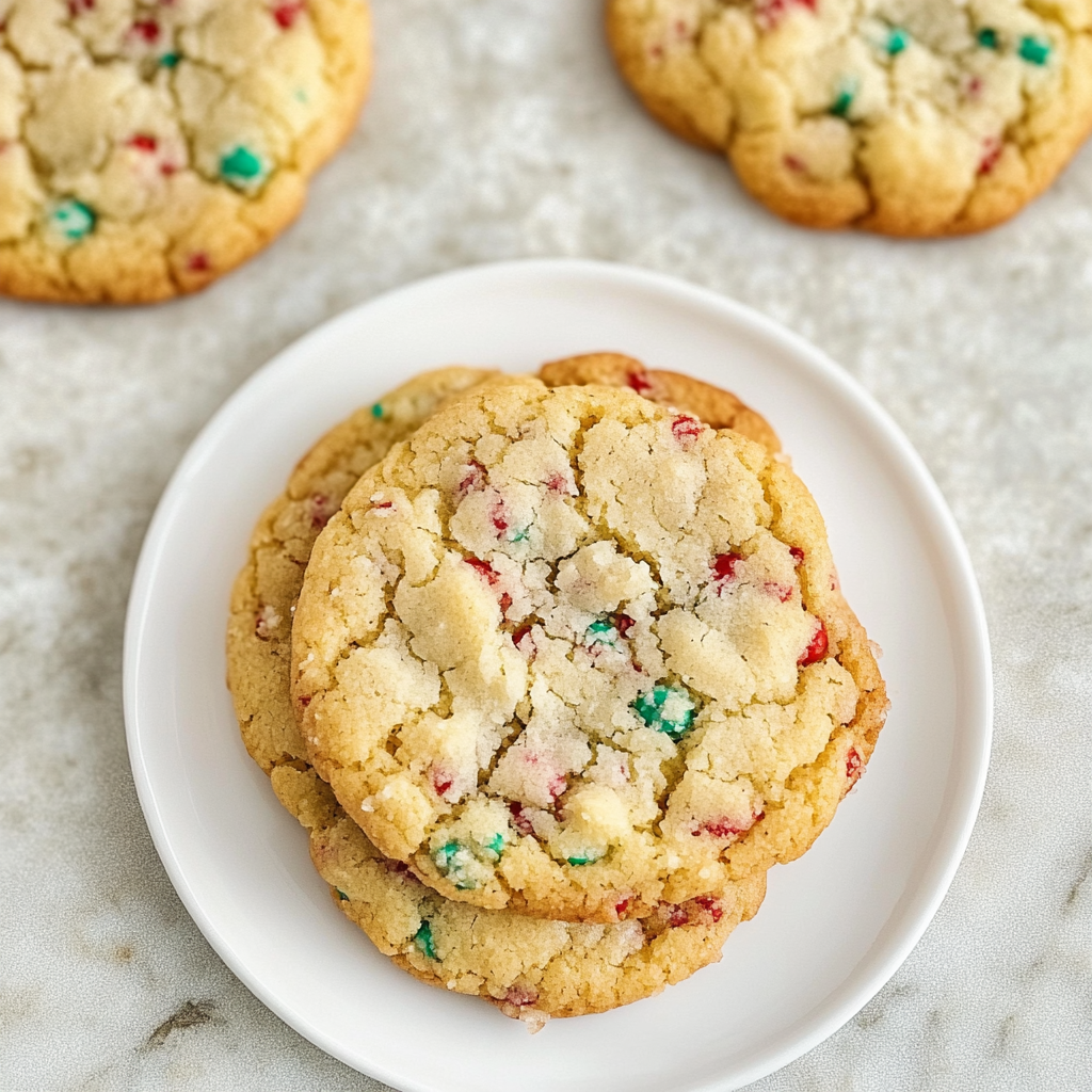 Christmas Gooey Butter Cookies