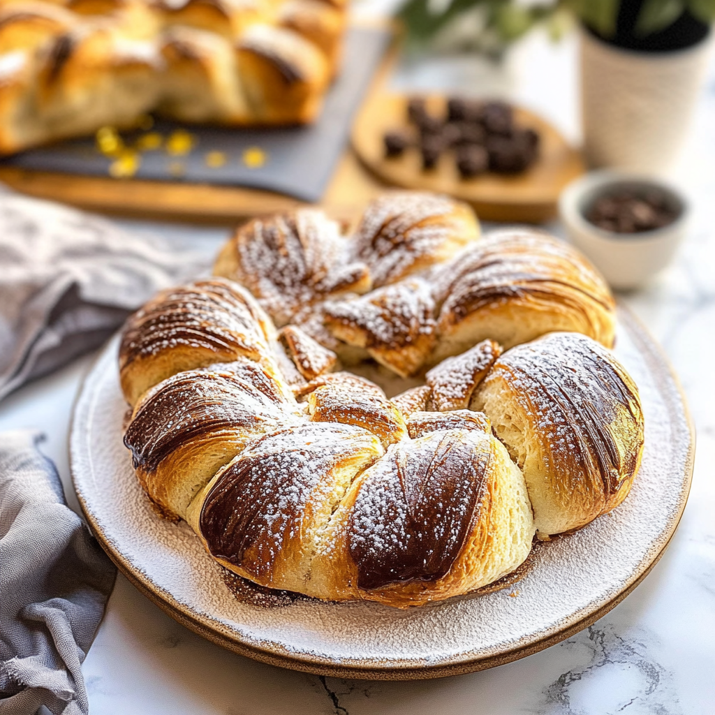 Christmas Star Bread