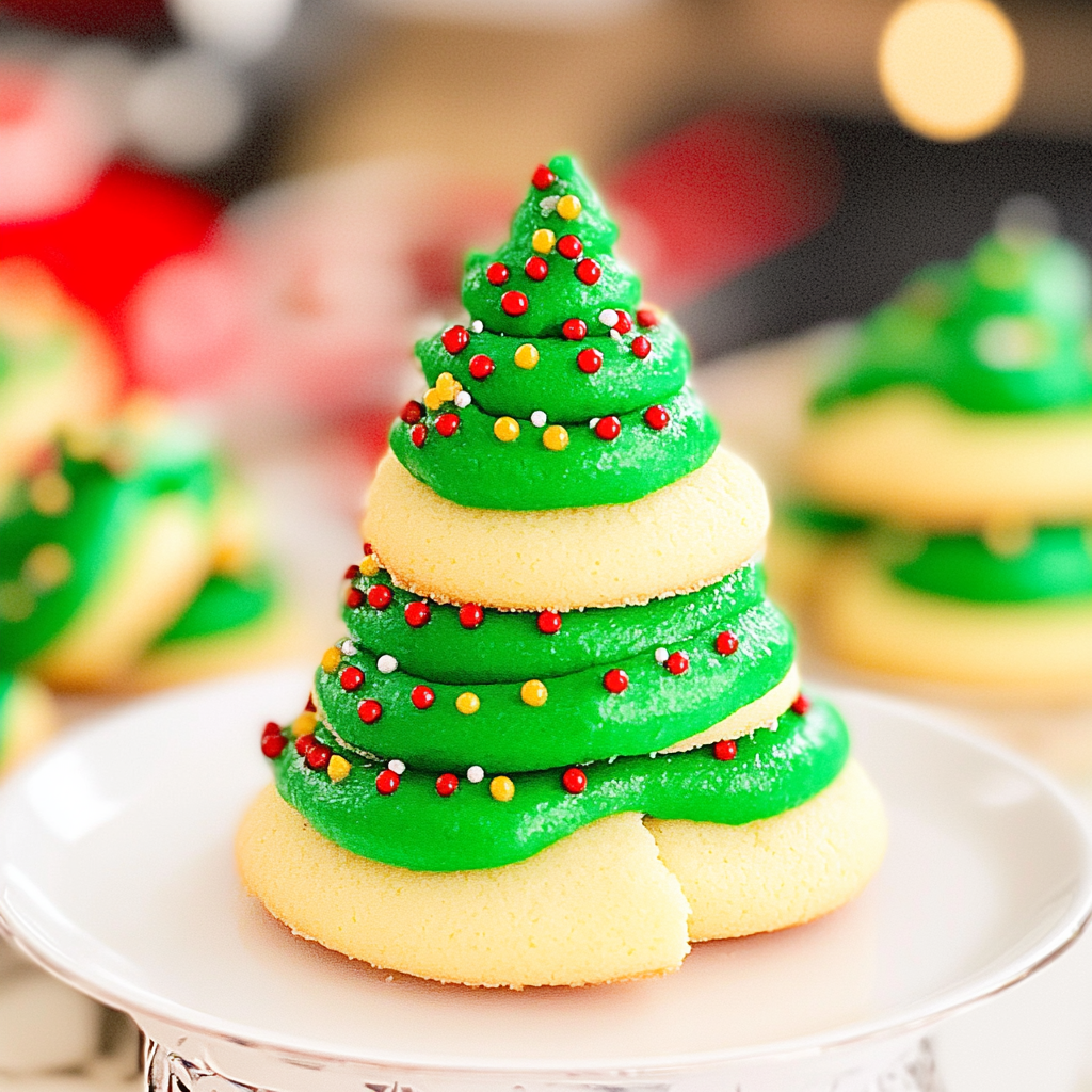 Christmas Tree Cookies