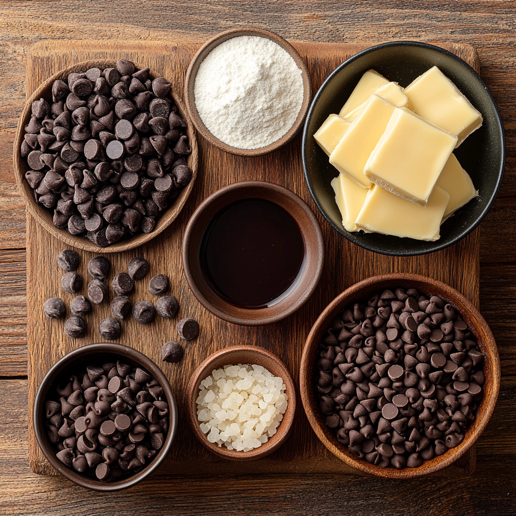 Cookie Dough Bark ingredients