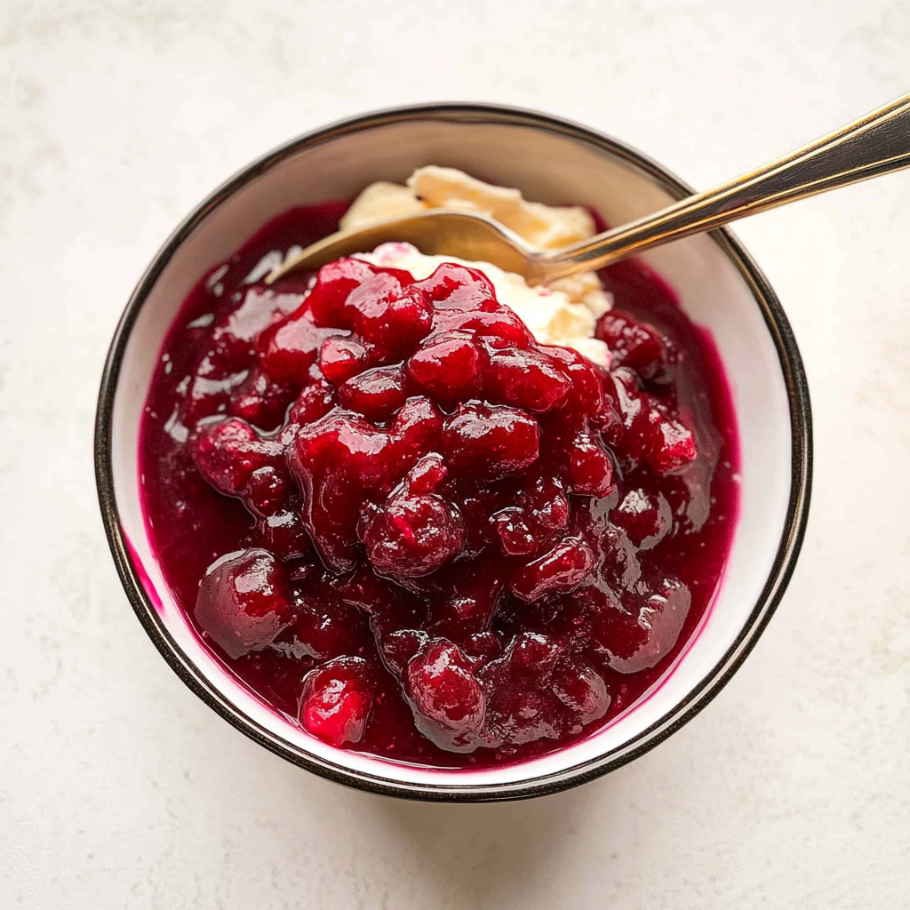 Cranberry Yogurt Bowl
