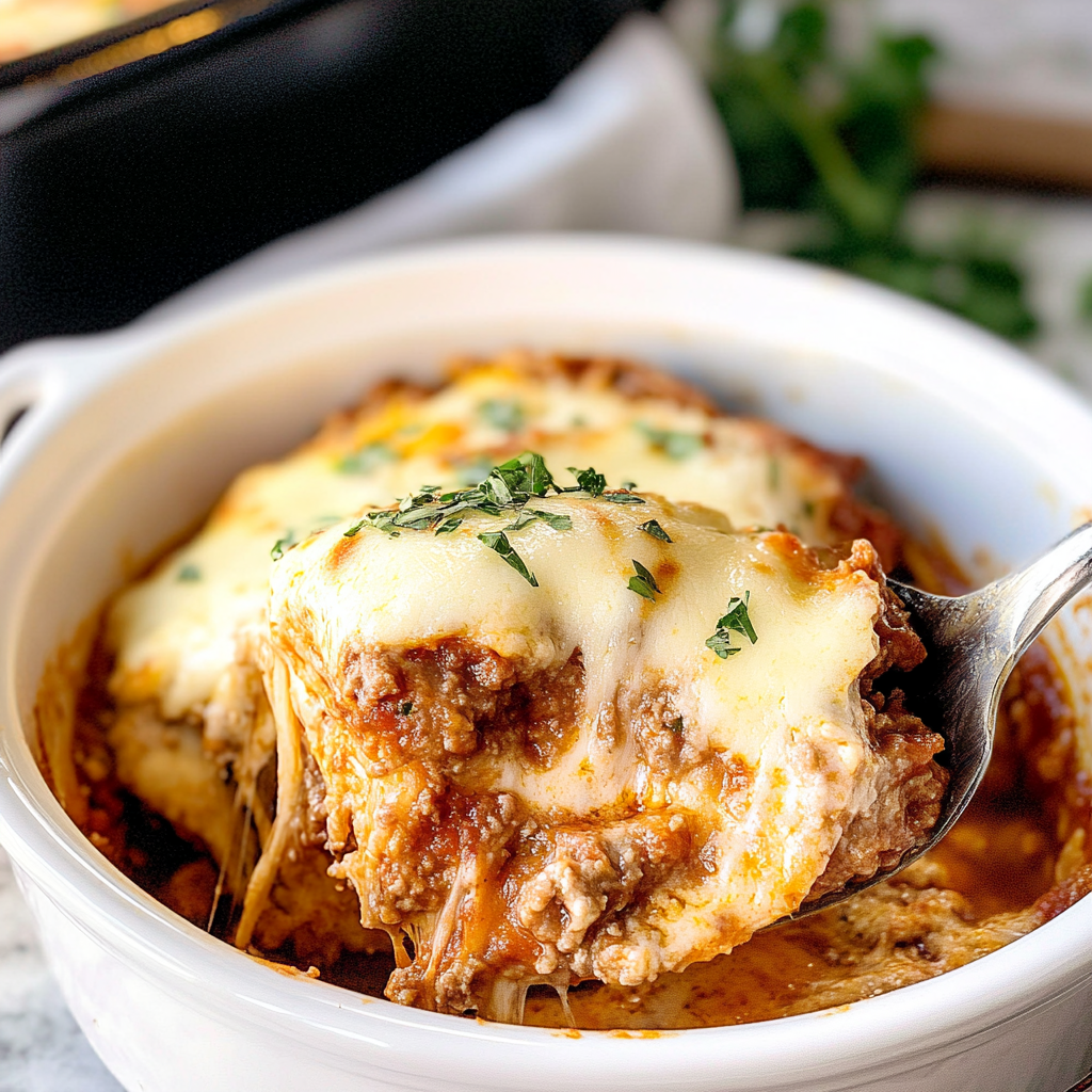 Crockpot Lazy Lasagna
