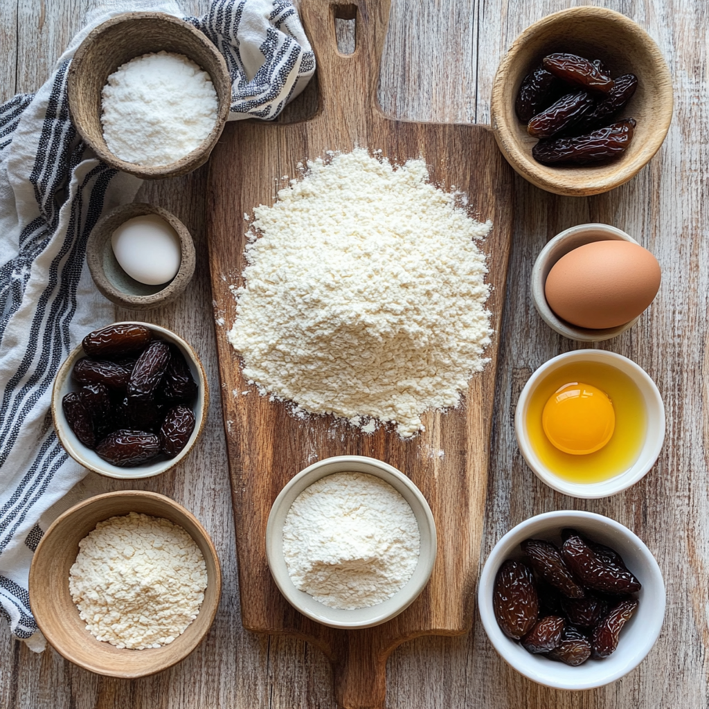 Date Filled Cookies ingredients