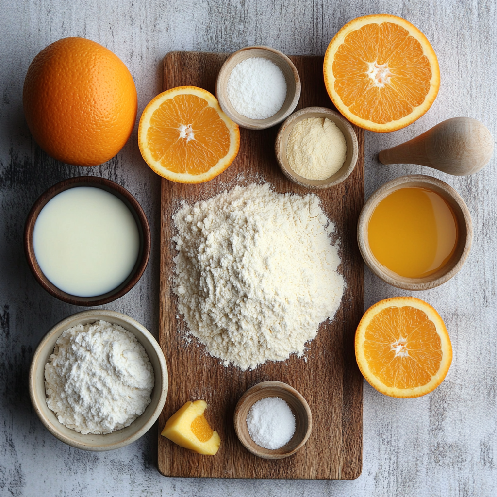 Deborah’s Knotted Orange Rolls ingredients