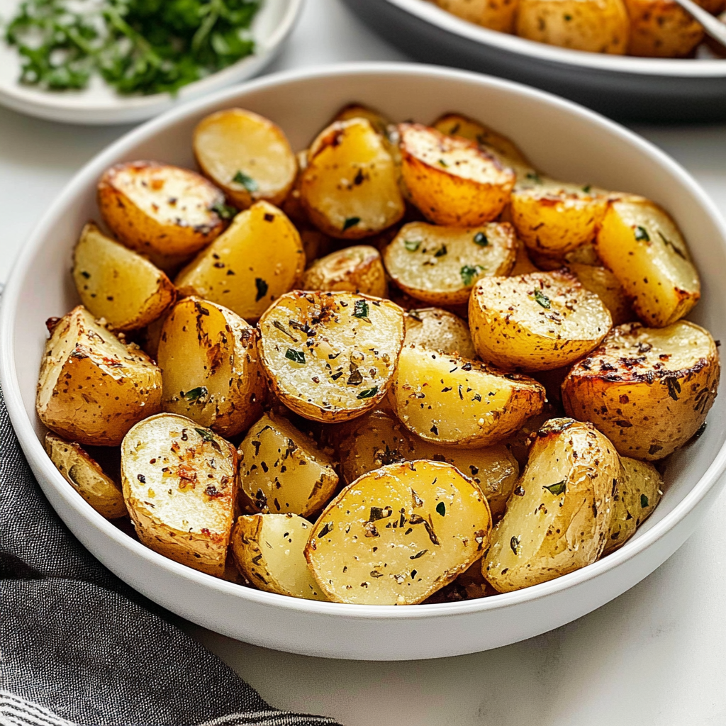 Garlic Roast Potatoes