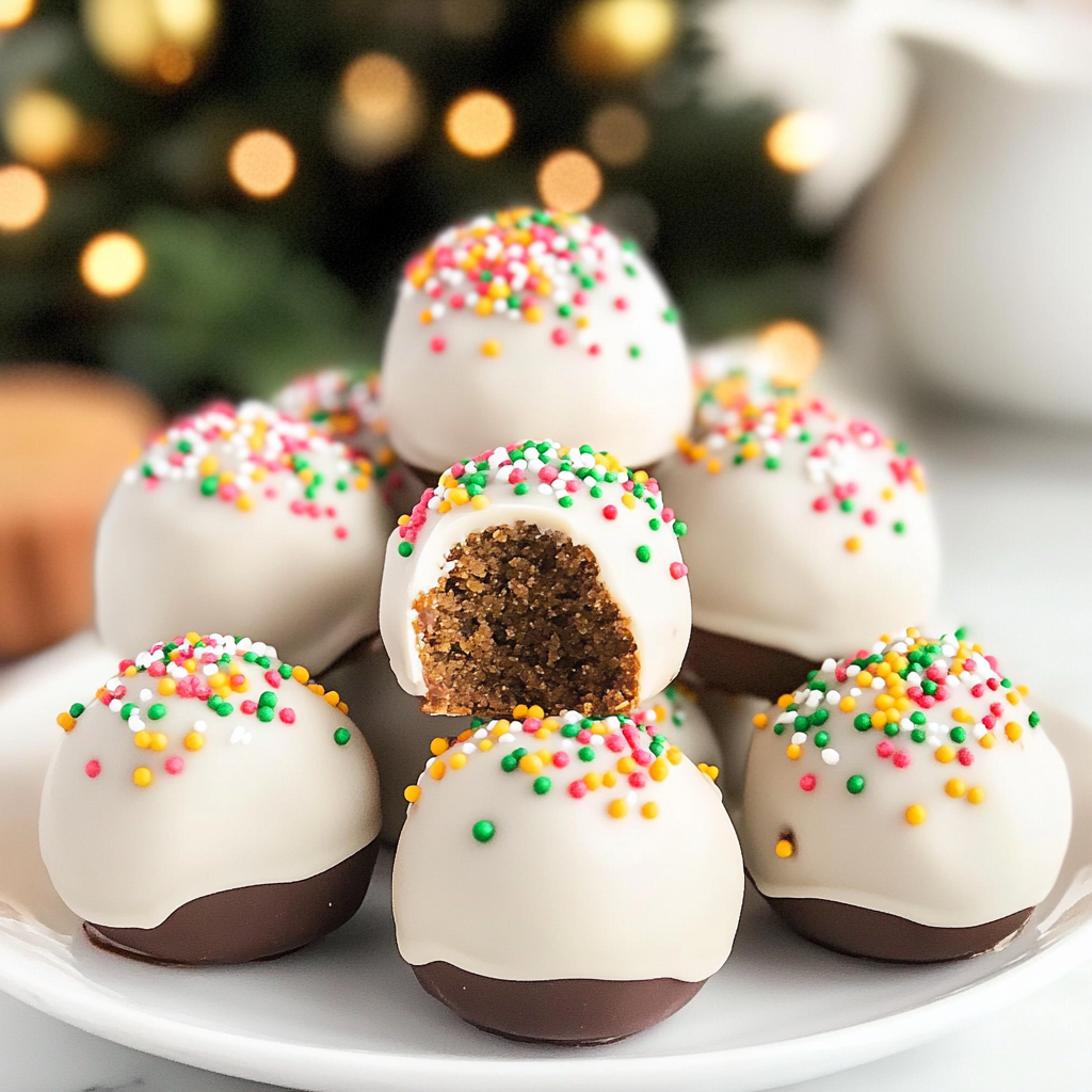Gingerbread Truffles