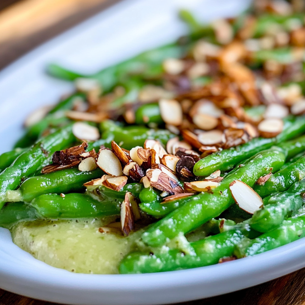 Green Bean Almondine