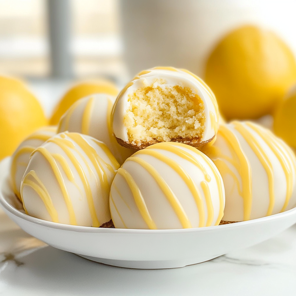 Lemon Oreo Truffles