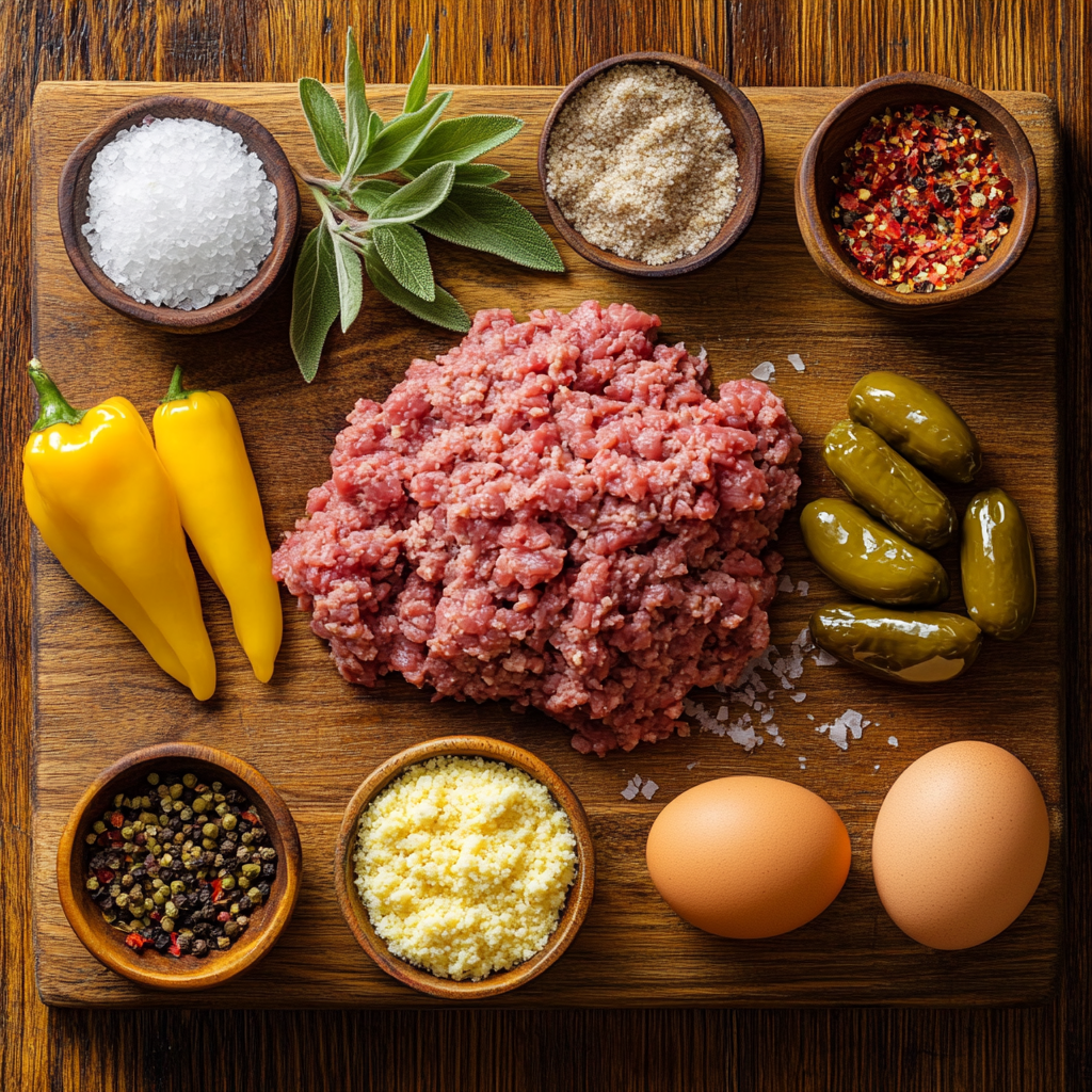 Mississippi Meatballs in the Crock Pot ingredients