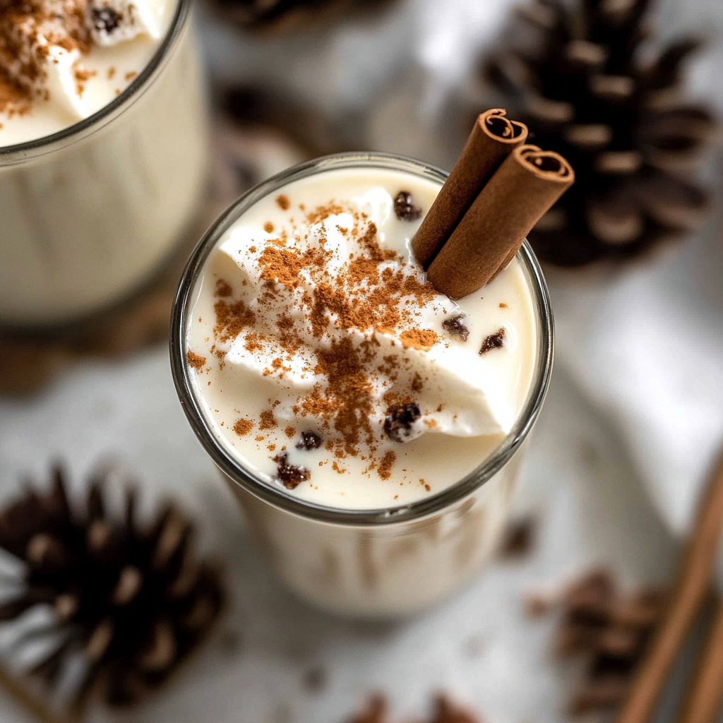 Non-Alcoholic Homemade Eggnog