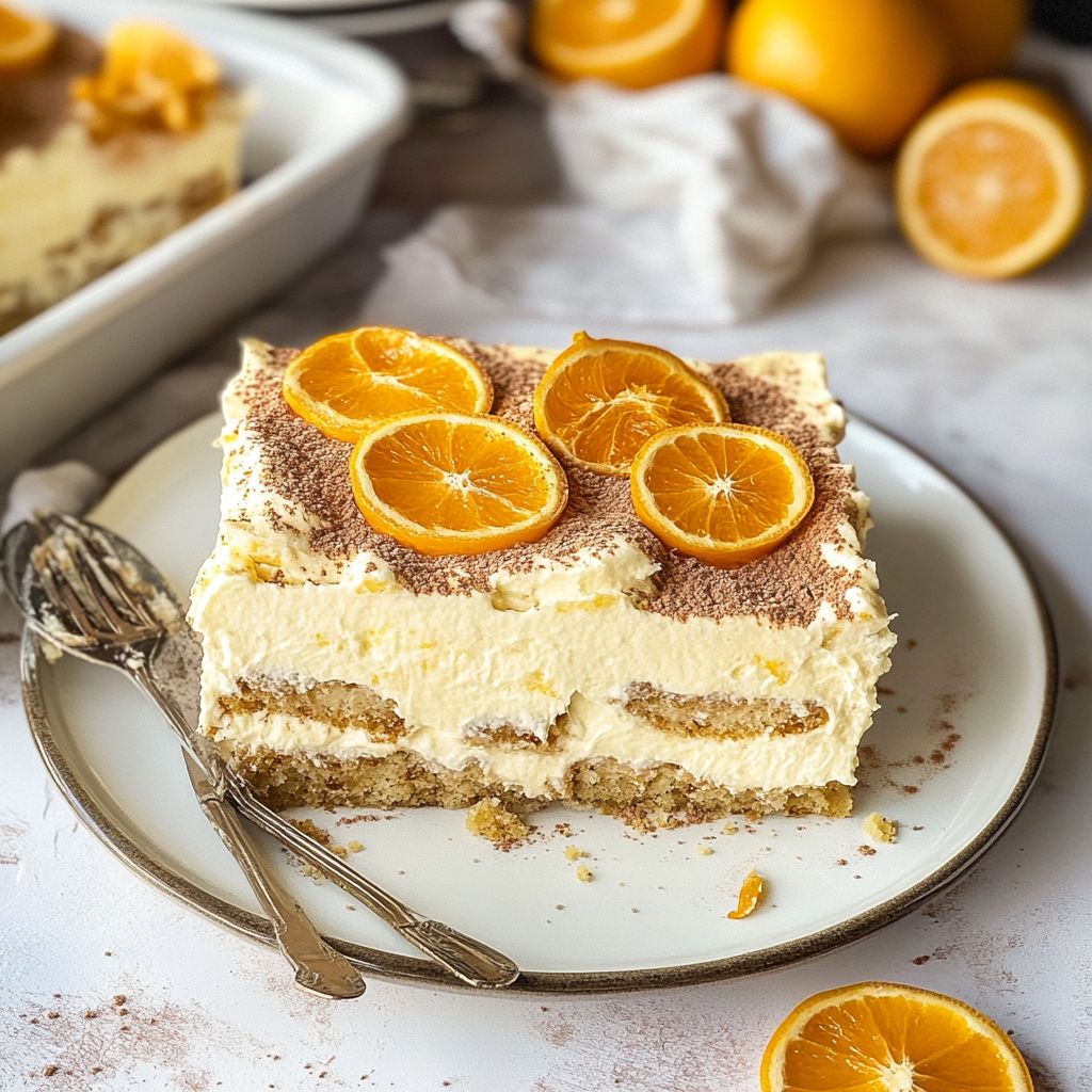 Orange Marmalade Tiramisu