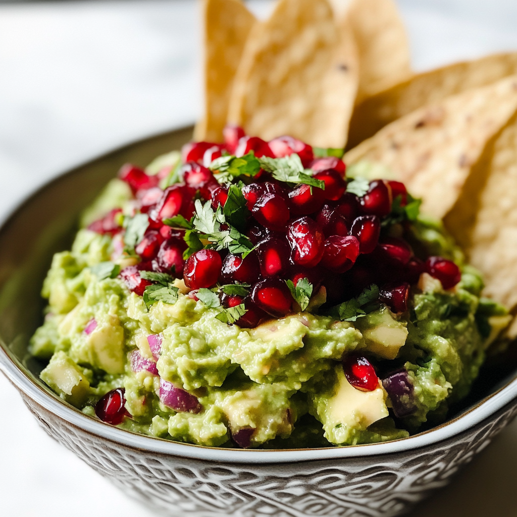 Pomegranate Guacamole