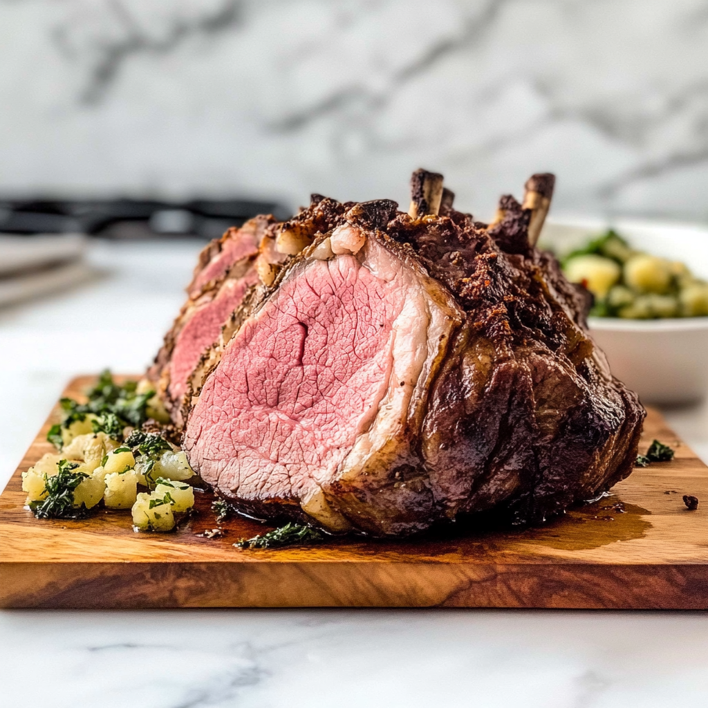 Prime Rib Roast with Horseradish Sauce