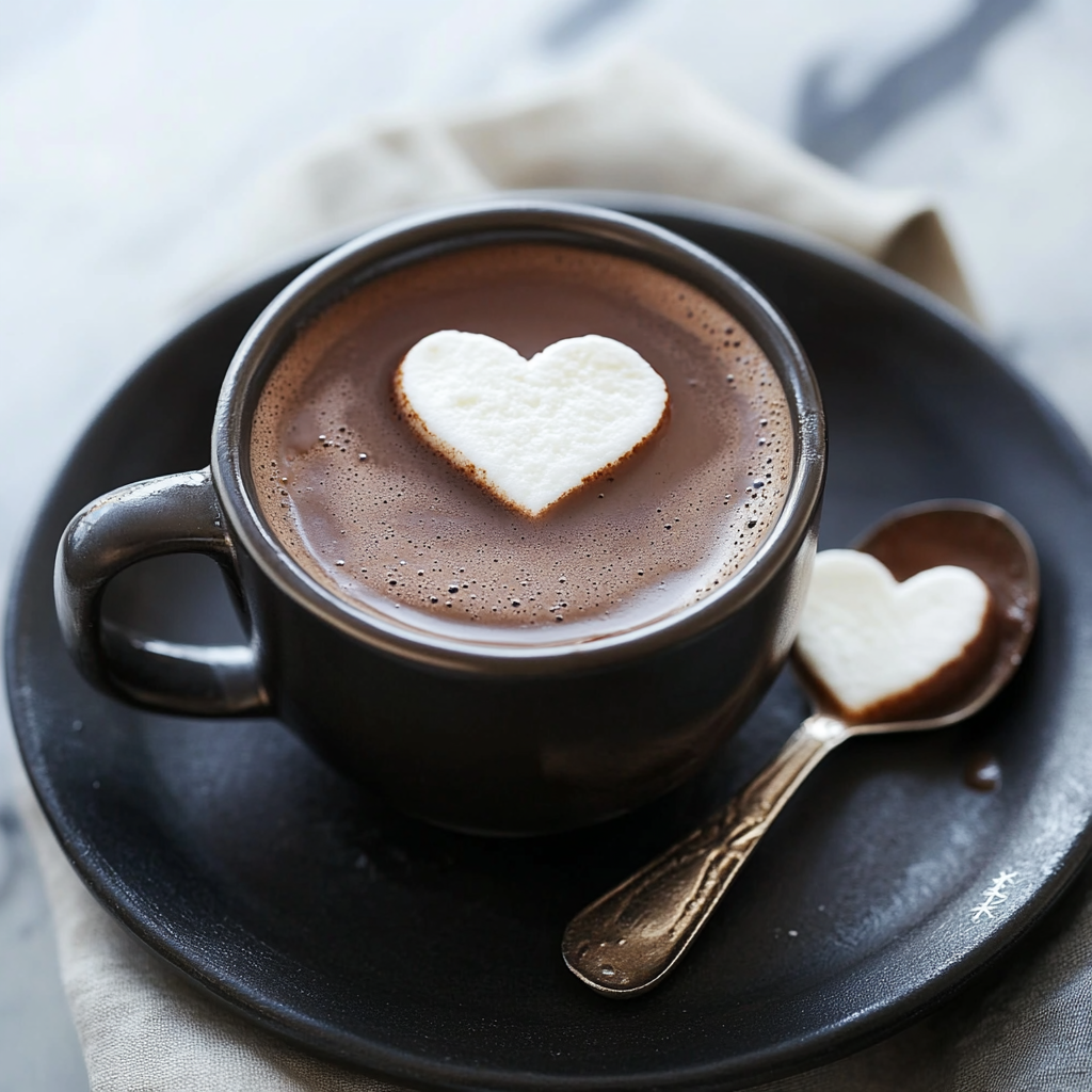 Salted Vanilla Hot Chocolate
