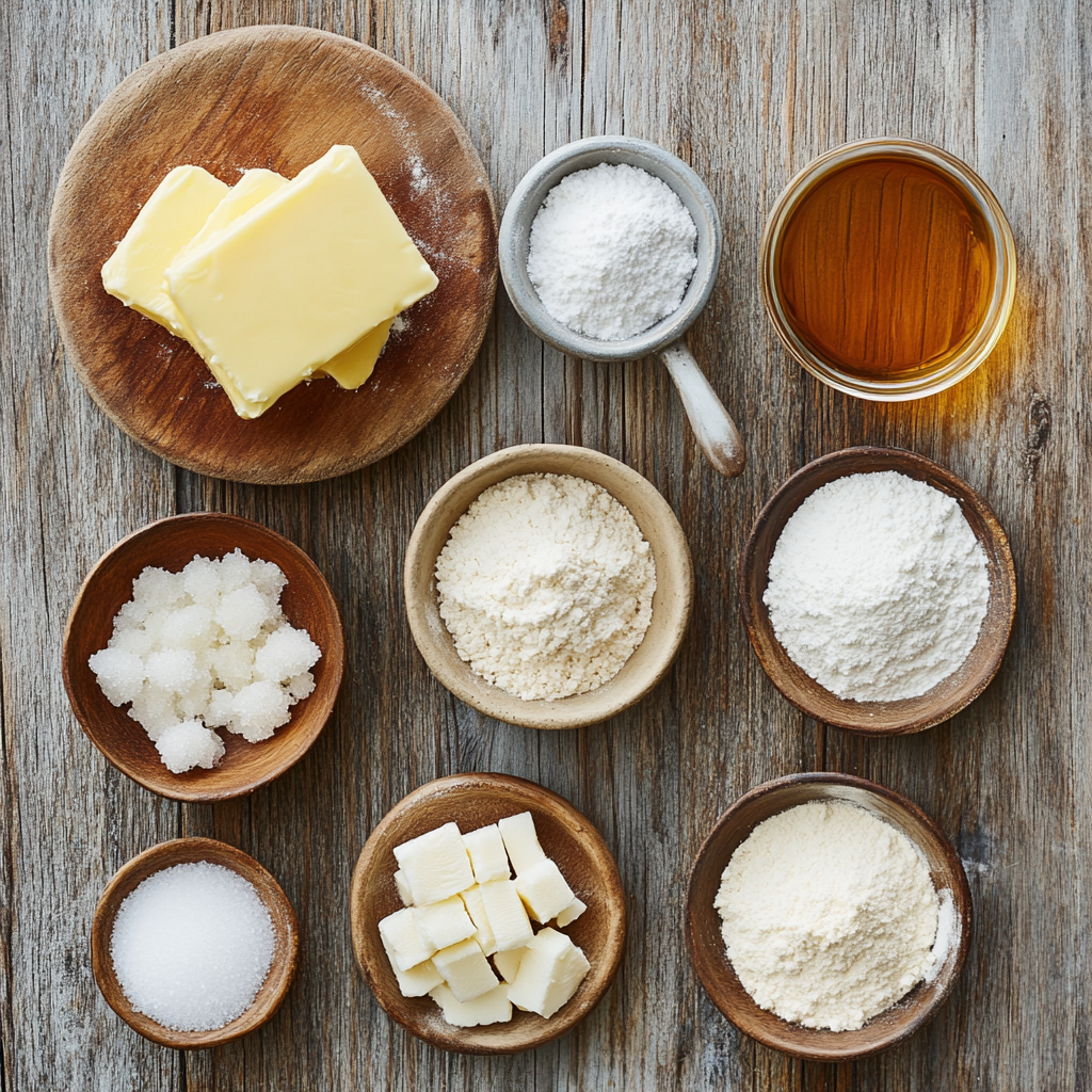 Shortbread ingredients