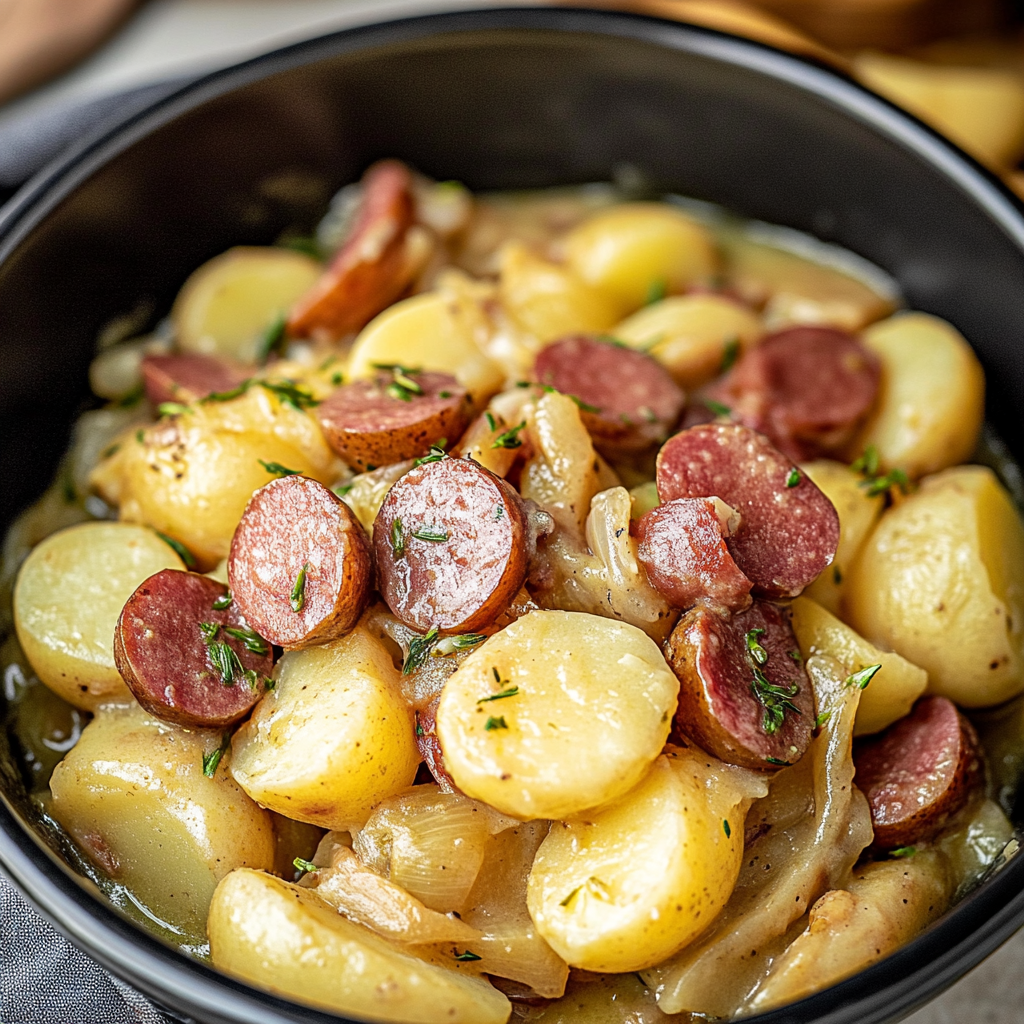 Slow Cooker Swamp Potatoes